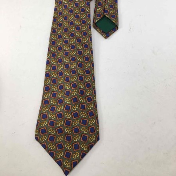 Celine Authentic Paris Silk Tie - Picture 1 of 7